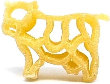 Pastidea - Matrize aus POM Kuh Rind kompatibel mit Philips Pastamaker Avance und Serie 7000