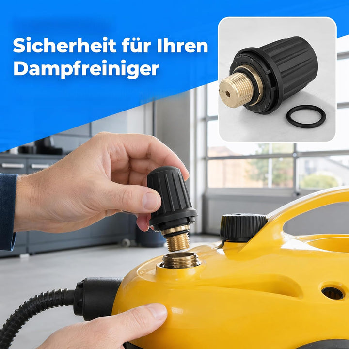 Dampfreiniger Ersatzkappe 4.590-105.0 Sicherheitsventil mit O-Ring 6.363-279.0 für SC1.010 SC1.020 S