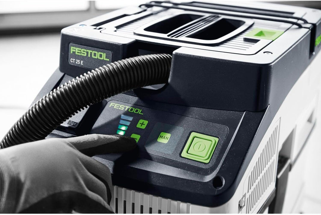 Festool Absaugmobil CT 25 E CLEANTEC (mit Hauptfilter, Saugschlauch, SELFCLEAN Filtersack5, Fugendüs