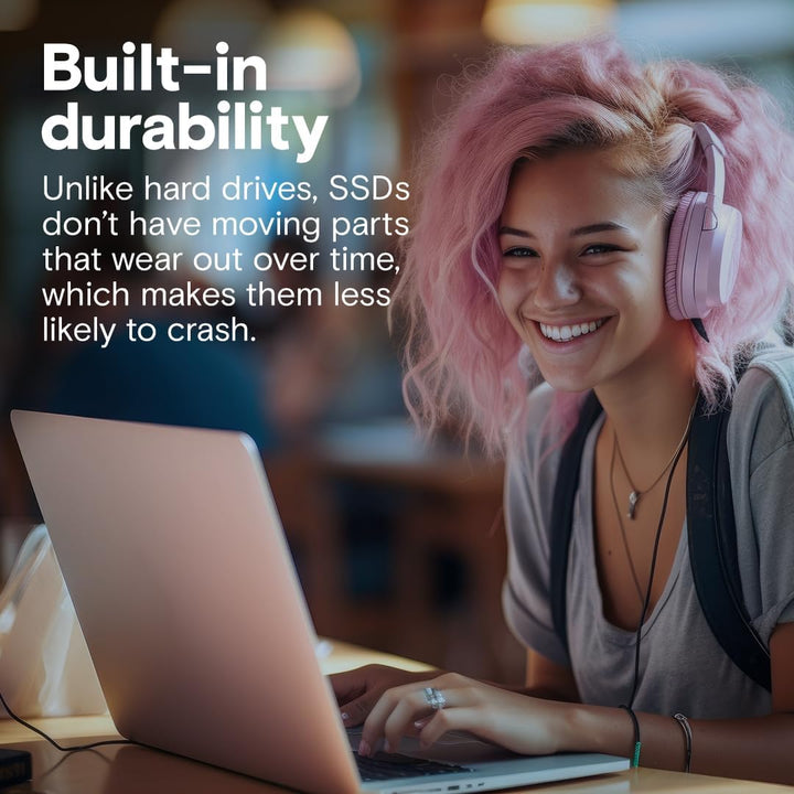 Crucial BX500 480GB 3D NAND SATA 2,5 Zoll Interne SSD - Bis zu 540MB/s - CT480BX500SSD1, Festkörper-