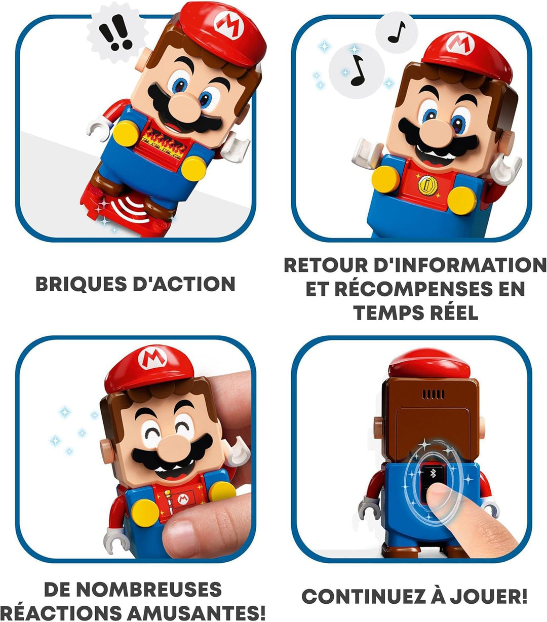 LEGO Super Mario Abenteuer mit Mario – Starterset, interaktive Figur und BAU-Spielzeug, mit Gumba un