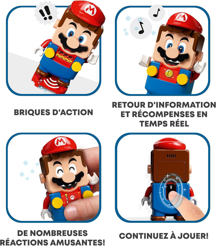 LEGO Super Mario Abenteuer mit Mario – Starterset, interaktive Figur und BAU-Spielzeug, mit Gumba un
