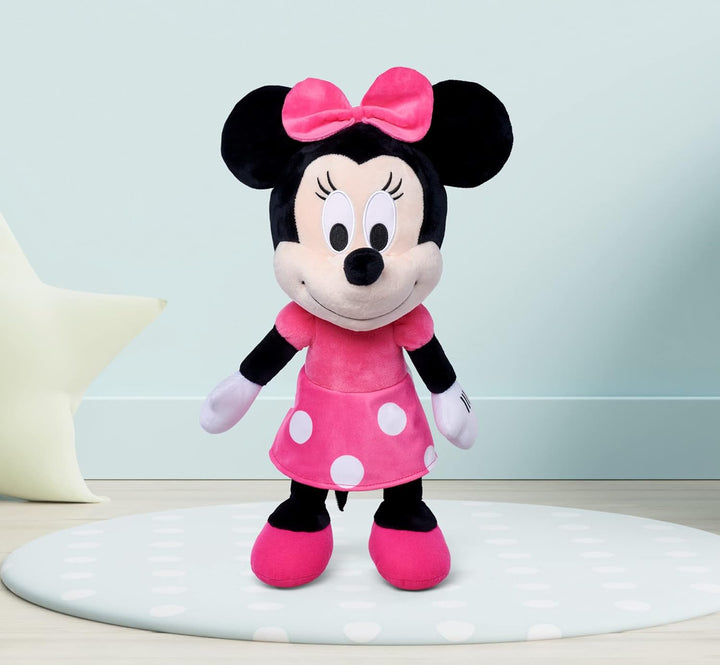 Simba 6315870382 Disney Happy Friends, Minnie Mouse, 48cm Plüschtier, Micky Maus, ab den ersten Lebe