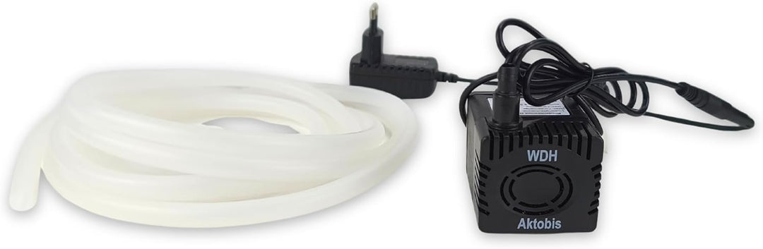 WDH-KP40 Kondensatpumpe/Tauchpumpe automatisch mit Wassersensor, 450 L/h, 3 m Förderhöhe, Mini Wasse