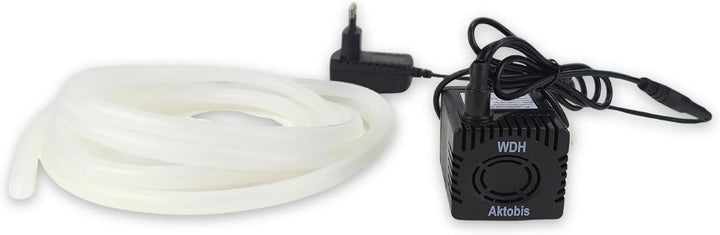 WDH-KP40 Kondensatpumpe/Tauchpumpe automatisch mit Wassersensor, 450 L/h, 3 m Förderhöhe, Mini Wasse
