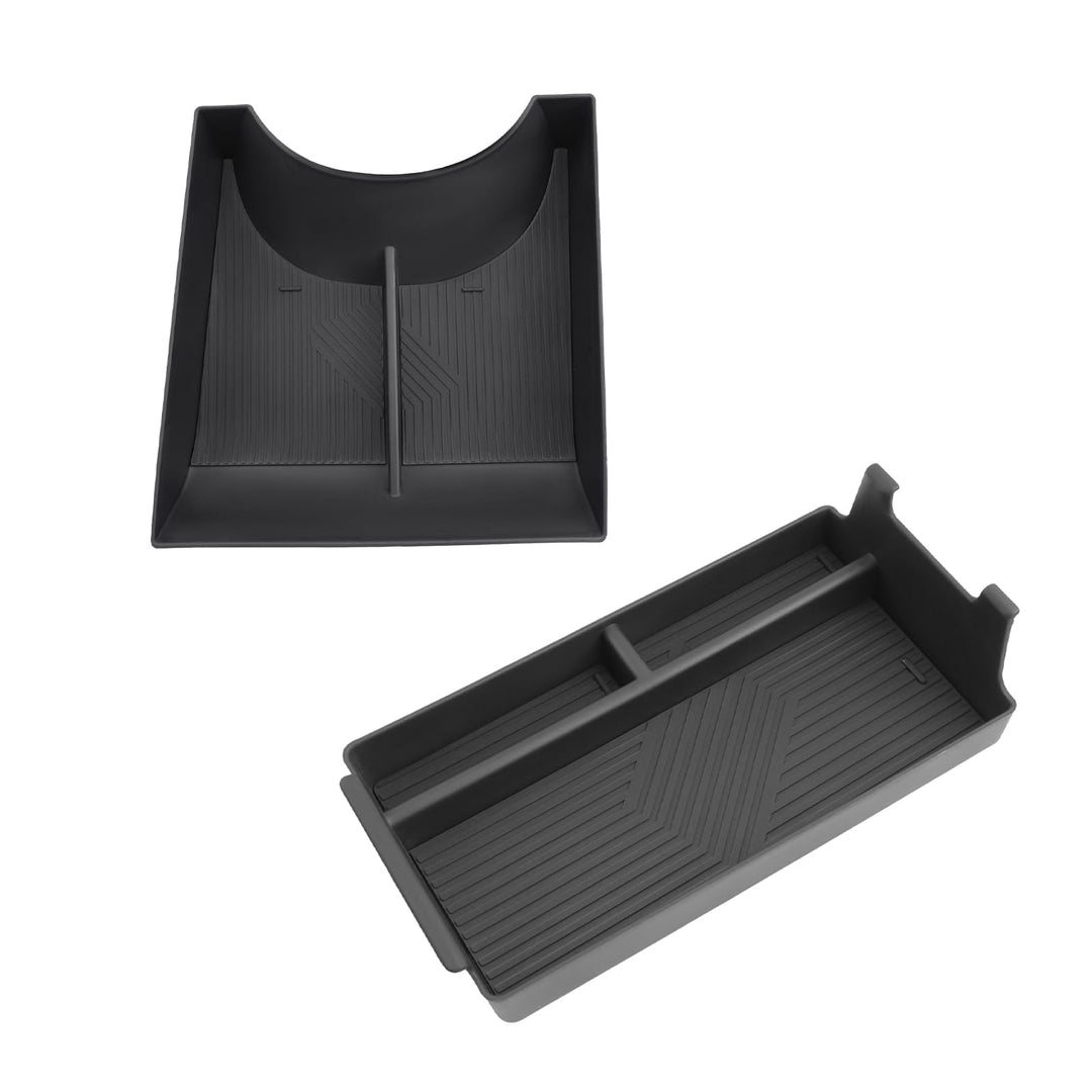 CDEFG Kompatibel mit Cupra Tavascan 2025 2026 Mittelkonsole Organizer & Armlehnen Aufbewahrungsbox T
