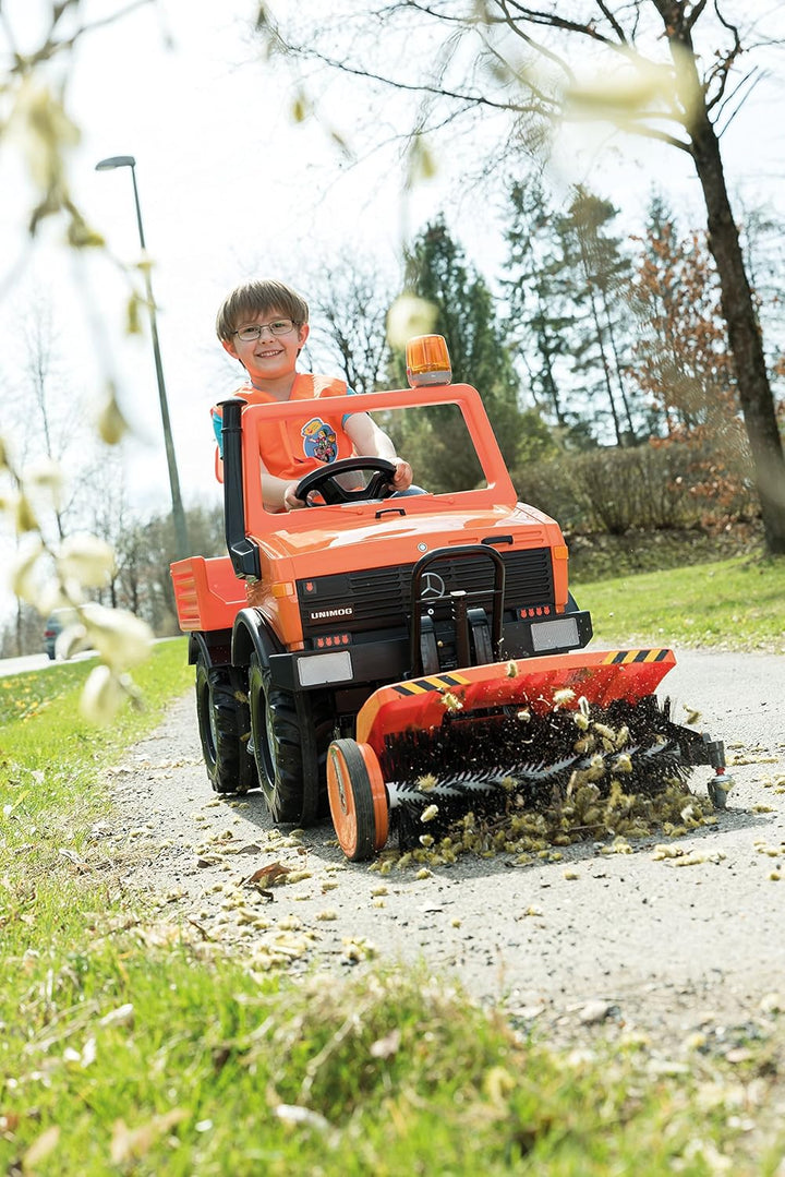 Rolly Toys 40/972/3 Toys rollySweepy (für RollyToys Fahrzeuge mit Frontanhängekupplung, für Kinder a