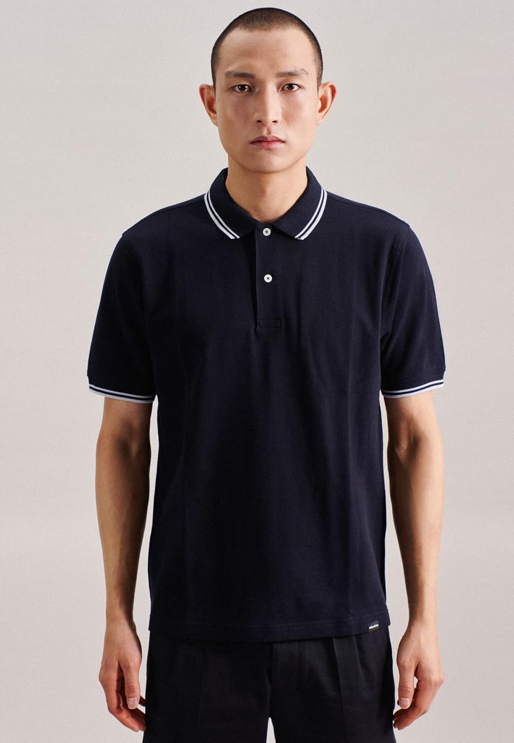 Seidensticker Herren Regular Fit Polo Shirt S Blau, S Blau