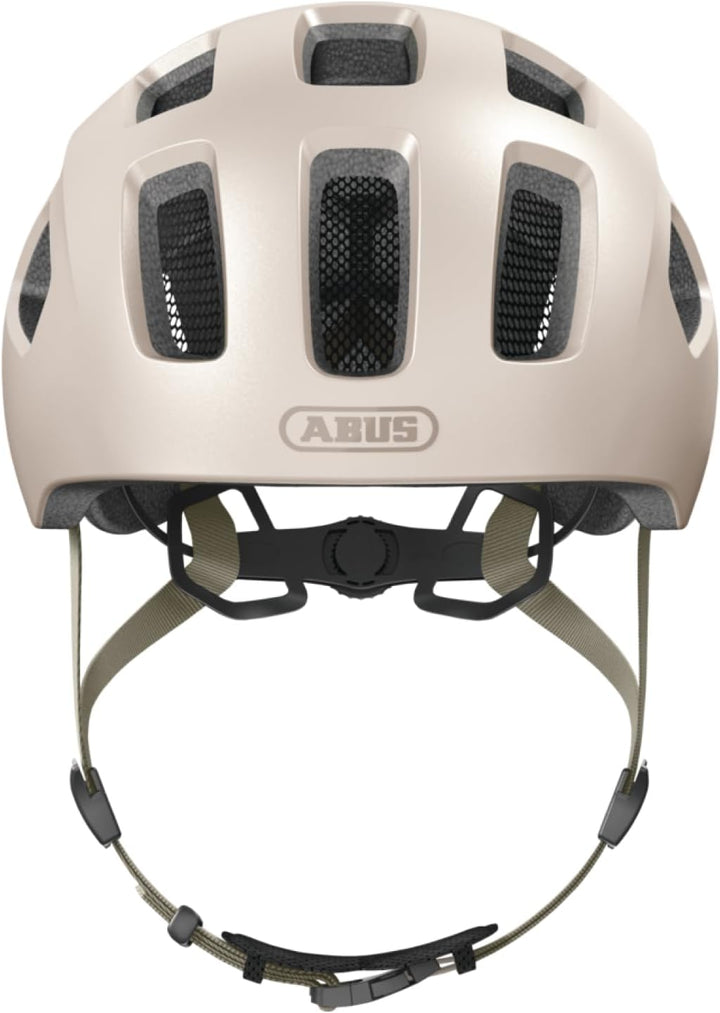ABUS Fahrradhelm Youn-I 2.0 - mit Licht für Kinder, Jugendliche und junge Erwachsene - für Mädels un