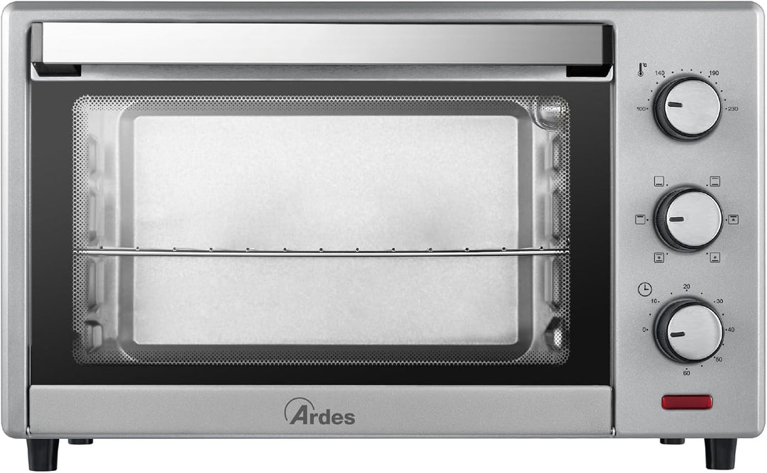 ARDES | AR6264PB Elektrischer Umluft-Kleinbackofen 25 Liter Fassungsvermögen mit Innenbeleuchtung 6