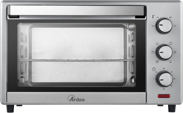 ARDES | AR6264PB Elektrischer Umluft-Kleinbackofen 25 Liter Fassungsvermögen mit Innenbeleuchtung 6