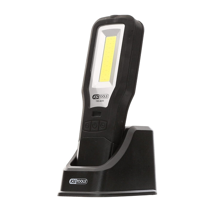 KS Tools 150.4490 Mobile Werkstatt-Handlampe, knickbar, 550 Lumen