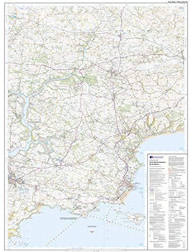 South Pembrokeshire / De Sir Benfro (OS Explorer Map Active), Karte