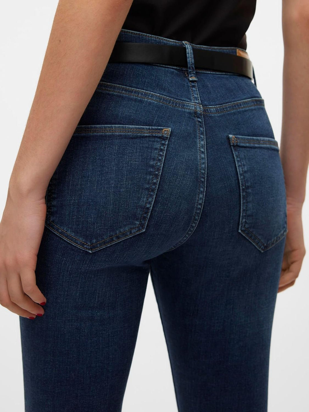 VERO MODA Female Skinny Jeans VMSOPHIA Hohe Taille Skinny Fit Jeans M / 32L Dark Blue Denim, M / 32L
