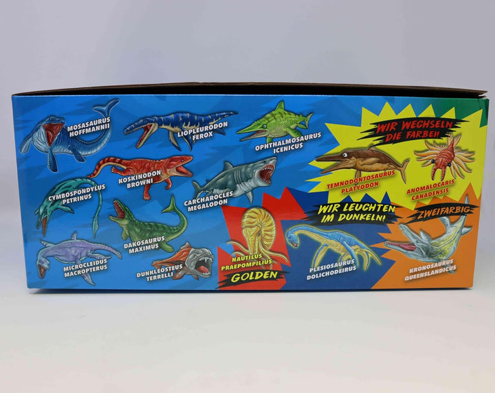 Generisch DeAgostini Super Animals Figur - Sea Dinosaurs Edition - Sammelfigur Sea Dino - 1 Display