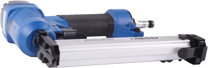 WELDINGER 2-in-1 Druckluft Klammergerät (Tackernadeln bis 25 mm Nägel bis 32 mm) Tacker (150 l/min),