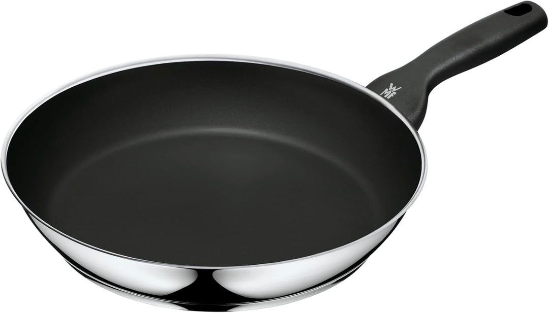WMF Ceradur Profi Bratpfanne Induktion 28 cm, Keramikpfanne, Cromargan Edelstahl beschichtet, Kerami