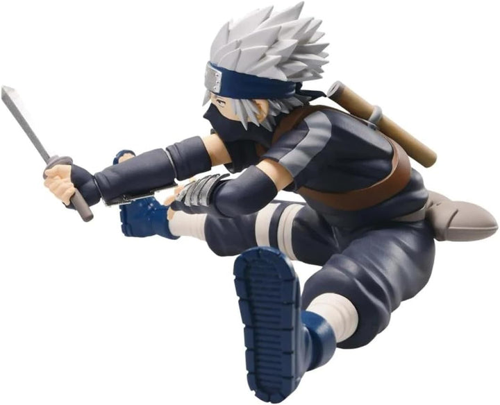 Banpresto Kakashi Hatake III Naruto Shippuden Vibration Stars 8 cm BP88461 Mehrfarbig