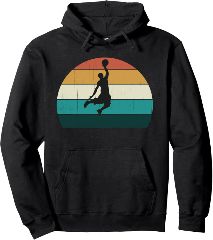 Retro Basketball Player - Vintage Spielball / coole Geschenk Pullover Hoodie