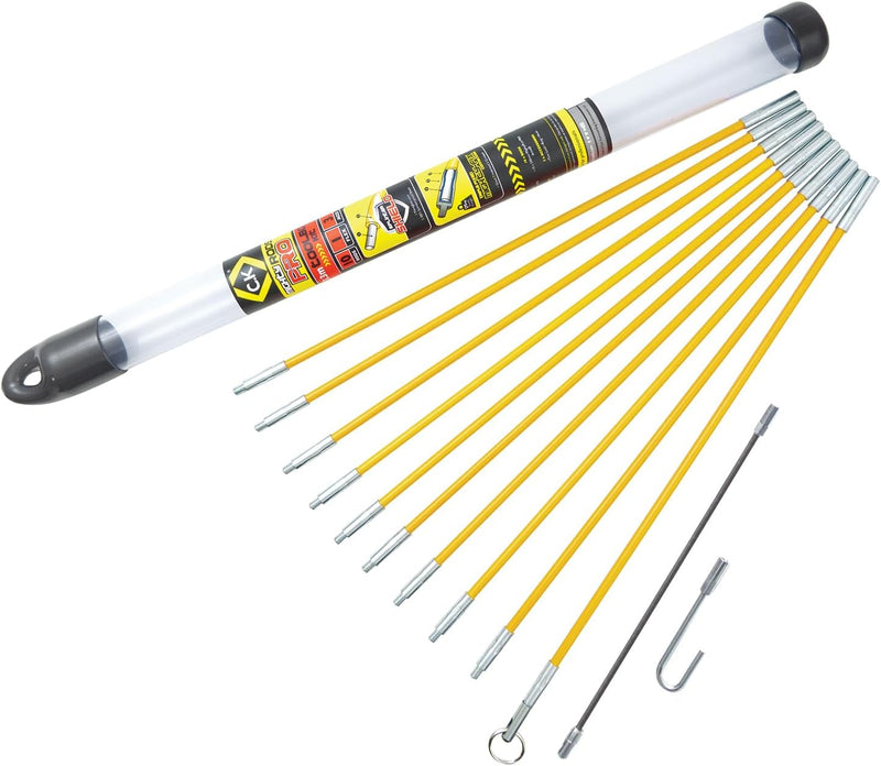 C.K Kabel-Einziehstangensatz Mightyrod PRO 3,3 Meter, 3,3 Meter