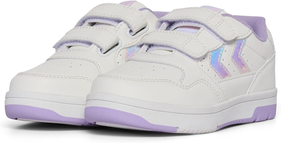 hummel Klettverschluss Sneaker Camden Jr Lebensstil Kinder 26 EU Lavender, 26 EU Lavender