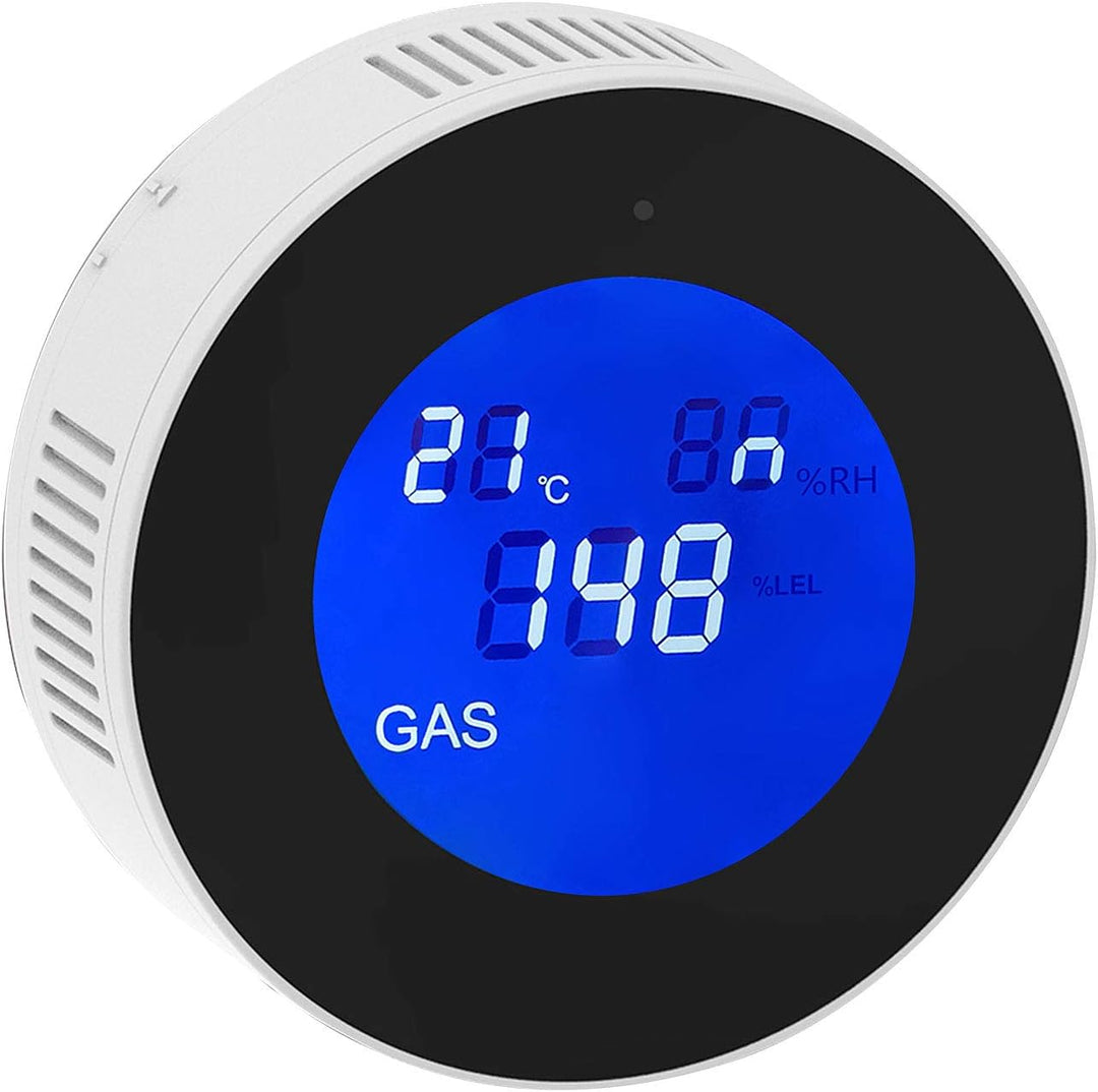 VisorTech Erdgasmelder: 2er-Set WLAN-Multi-Gasmelder, mit App & Sprachansage (Gassensor, Gas Melder