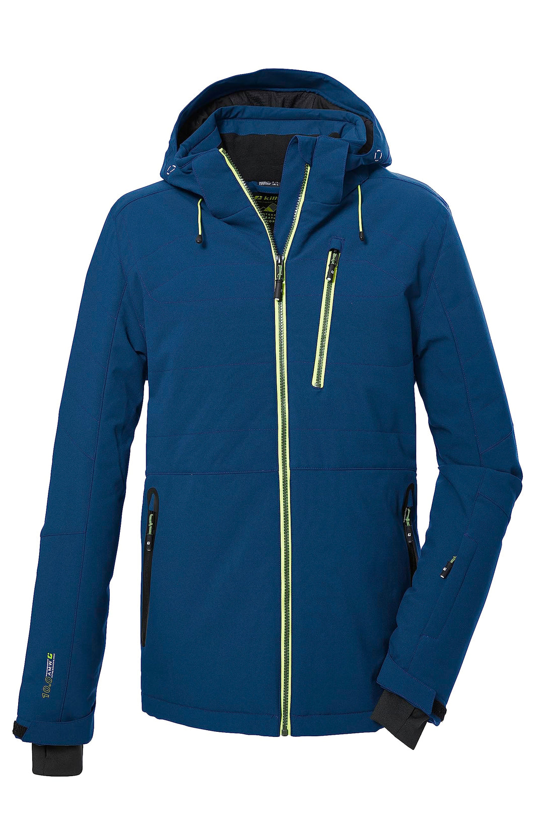 Killtec Herren Ksw 68 Mn Ski Qltd Jckt Skijacke/Jacke in Daunenoptik mit abzippbarer Kapuze und Schn