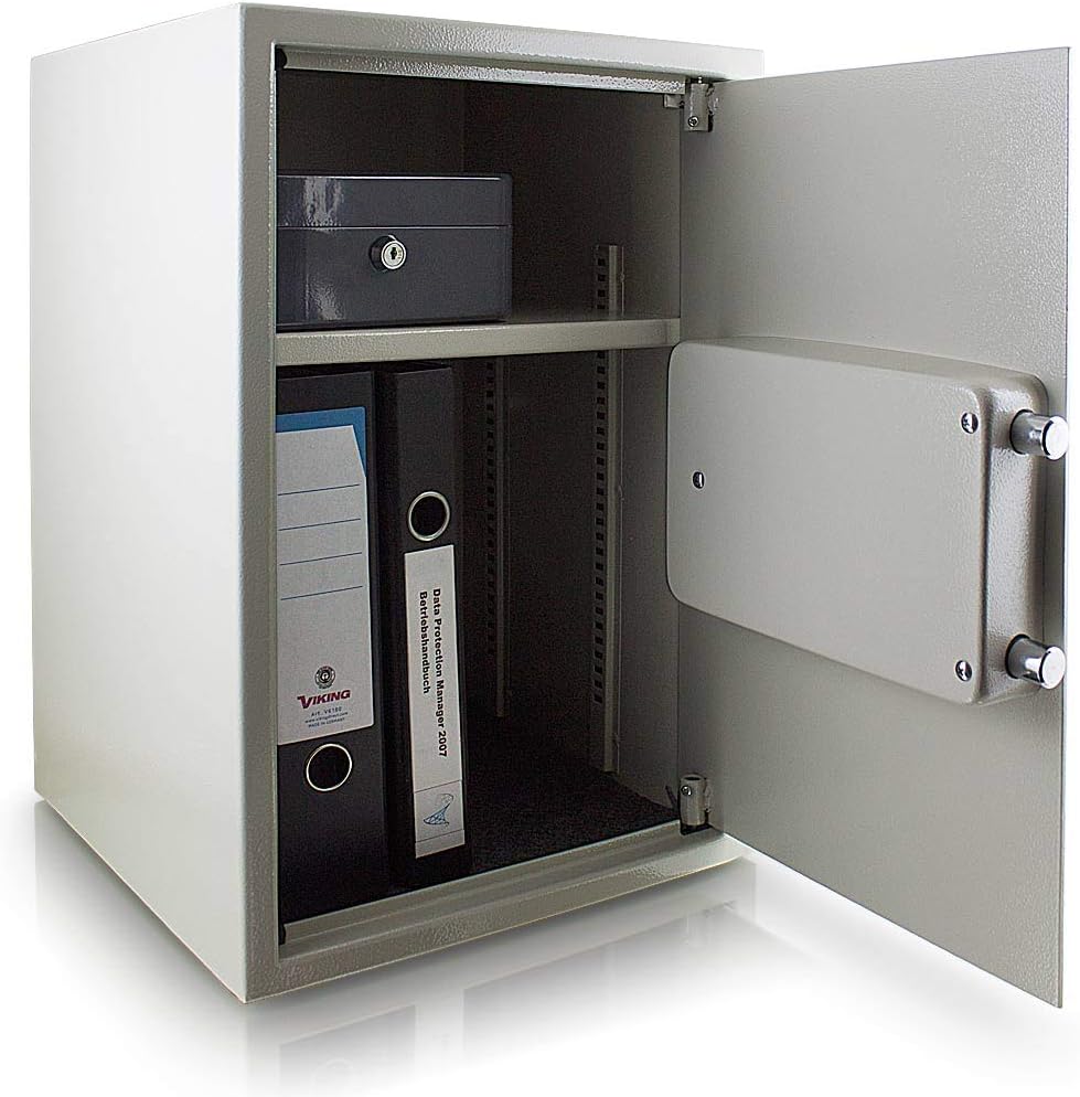 BITUXX® Elektronischer Safe Tresor Wandtresor Wandsafe Geldschrank Möbeltresor Stahlschrank Geldsafe