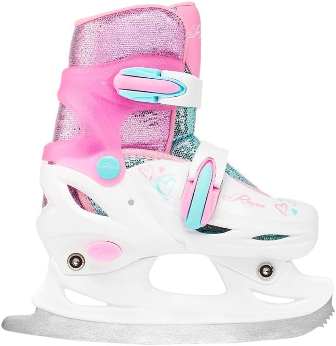 RAVEN 4in1 Inline Skates Triskates Rollschuhe Schlittschuhe Inliner für Kinder Mädchen verstellbar 3