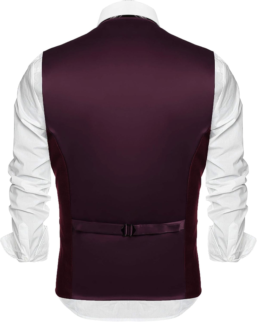 COOFANDY Herren Anzugweste Anzug V-Ausschnitt Formale Hochzeit Klassische Slim fit Elegant Westen Bu