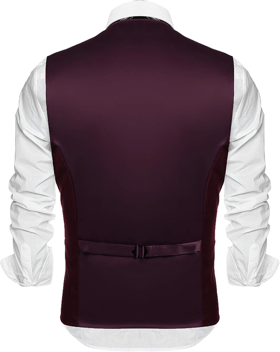COOFANDY Herren Anzugweste Anzug V-Ausschnitt Formale Hochzeit Klassische Slim fit Elegant Westen Bu