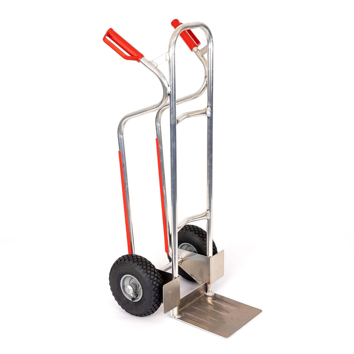 RLW Profi Aluminium Sackkarre Stapelkarre Alu200 200 kg - Schaufel 280 x 280 mm - Made in EU - kein