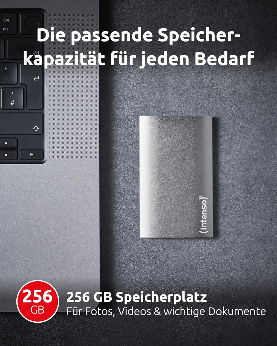 Intenso External SSD 256GB Premium 250 GB Premium, 250 GB Premium