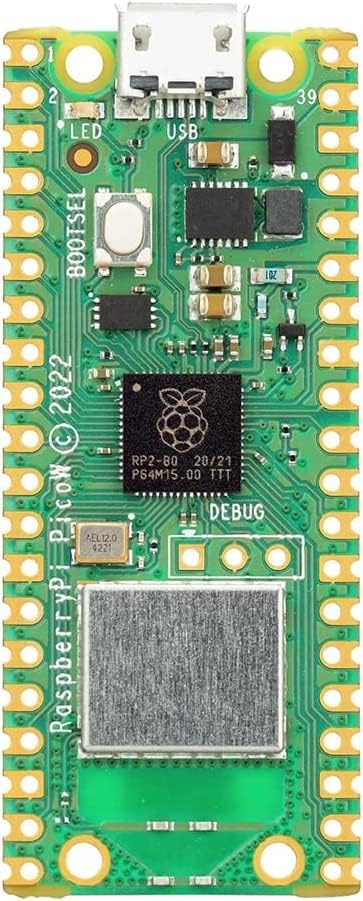 GeeekPi Raspberry Pi Pico W Basic Kit - Raspberry Pi RP2040 Chip, Wi-Fi Wireless Connectivity,Unsold