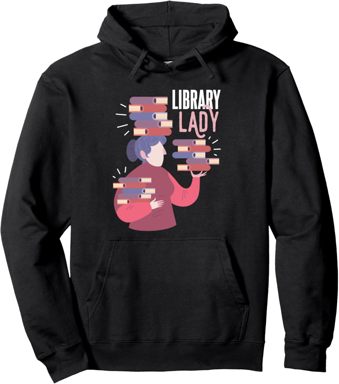 Bücher Bibliothekarin Geschenk Bücherei Pullover Hoodie