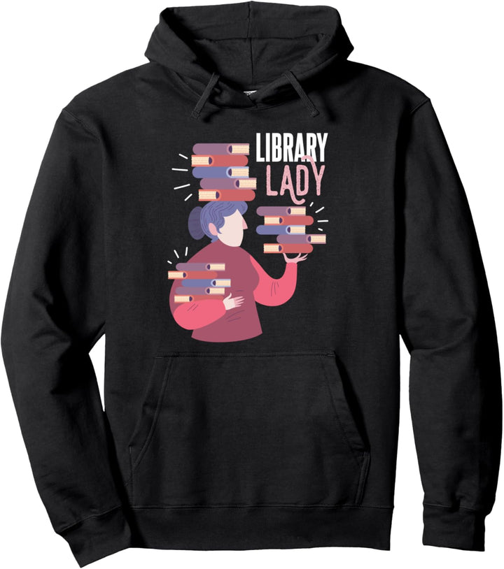 Bücher Bibliothekarin Geschenk Bücherei Pullover Hoodie