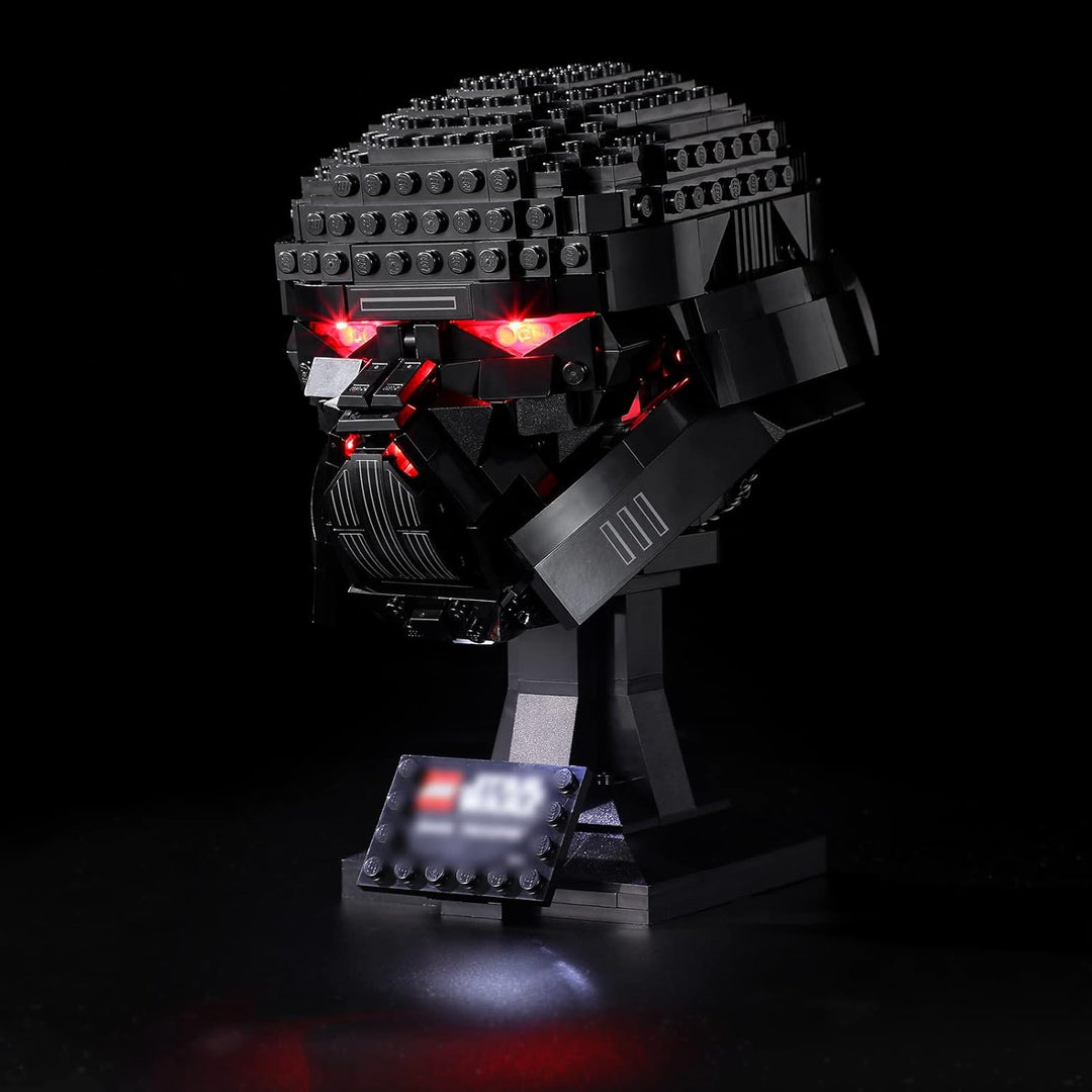 BRIKSMAX Led Beleuchtungsset für Lego Star Wars Dark Trooper Helm - Compatible with Lego 75343 Baust