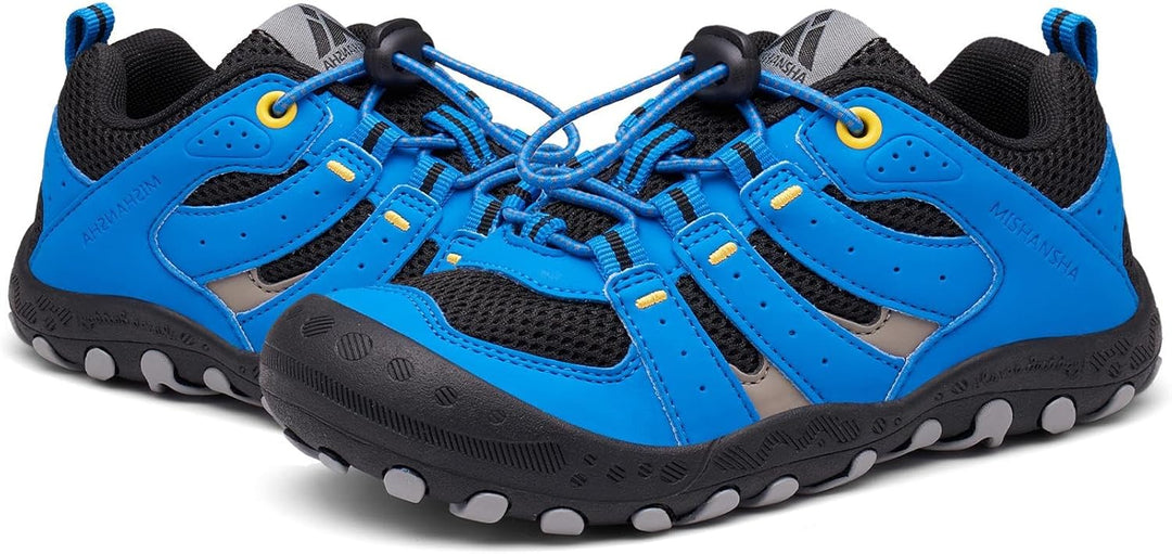 Mishansha Unisex-Kinder Turnschuhe Trekkingschuhe Mädchen Wanderschuhe Outdoor Sportschuhe 24-38 25