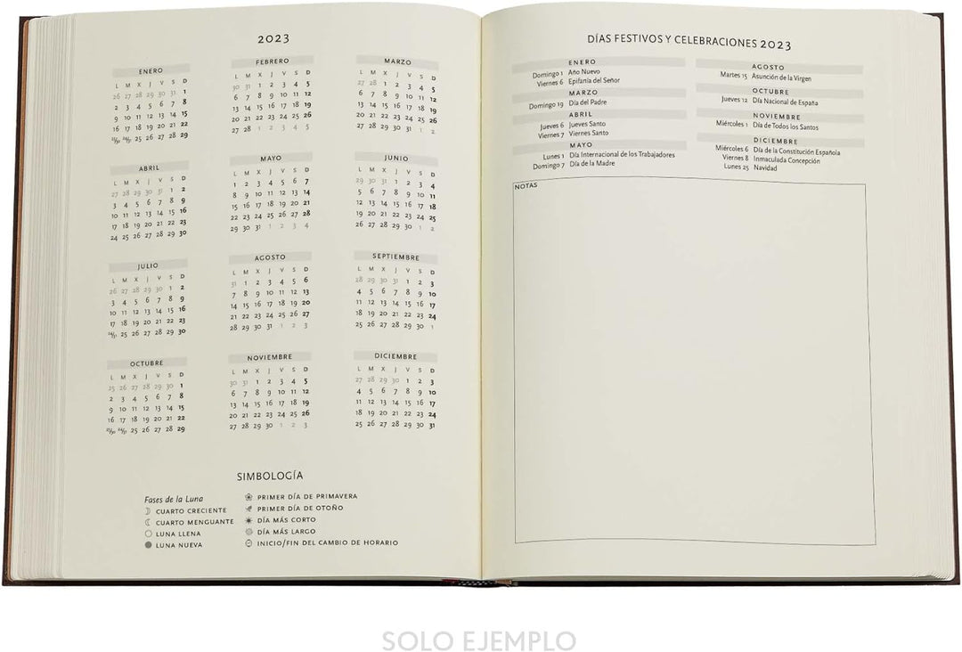 Paperblanks 12 Monate Kalender 2023 Arabisch | Vertikal | Ultra (180 × 230 mm)