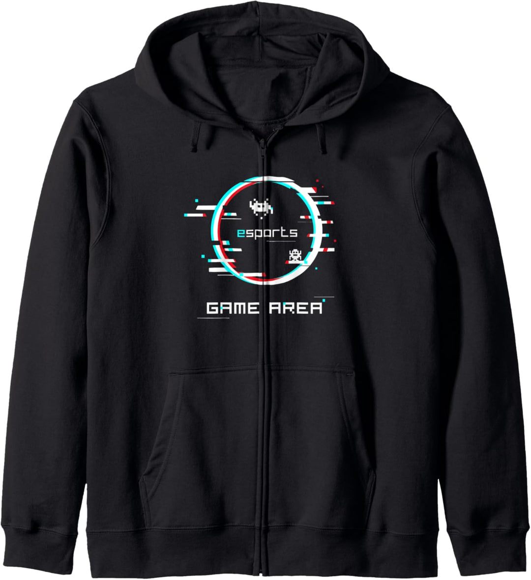 game pc 8bit pixel retro design nerd cpu Kapuzenjacke
