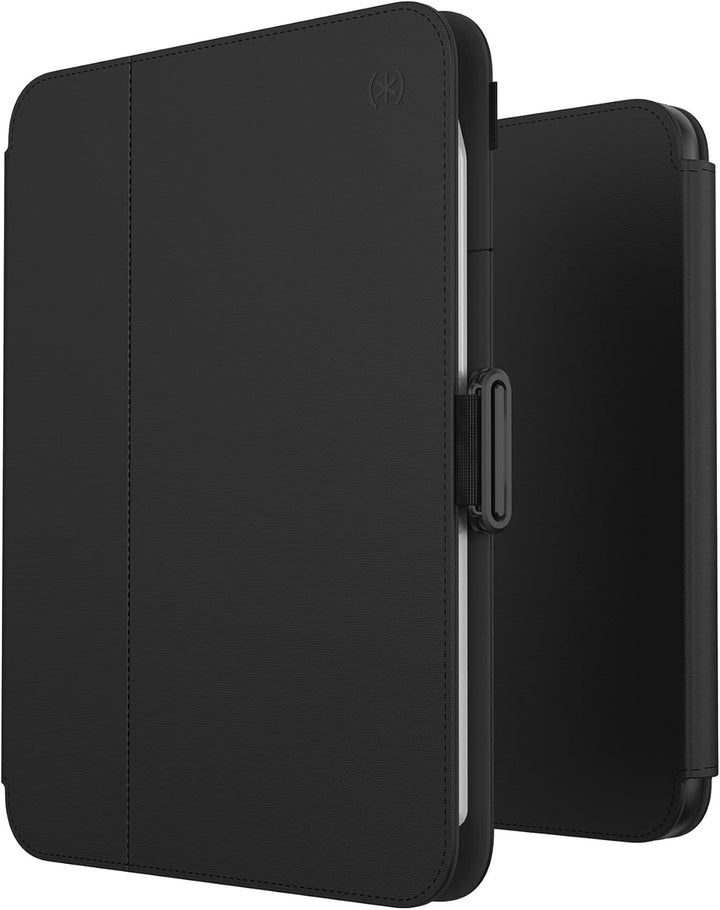 Speck Products Balance Folio iPad mini (2021) Hülle und Ständer, Schwarz/Schwarz schwarz / schwarz,
