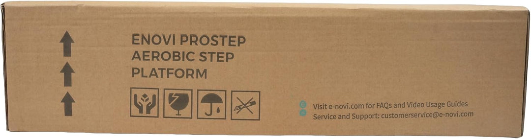 Stepper, Stepper Für Zuhause, Steppbrett mit Weichem Kissen und 2 Höhenverstellbaren Erhöhungen