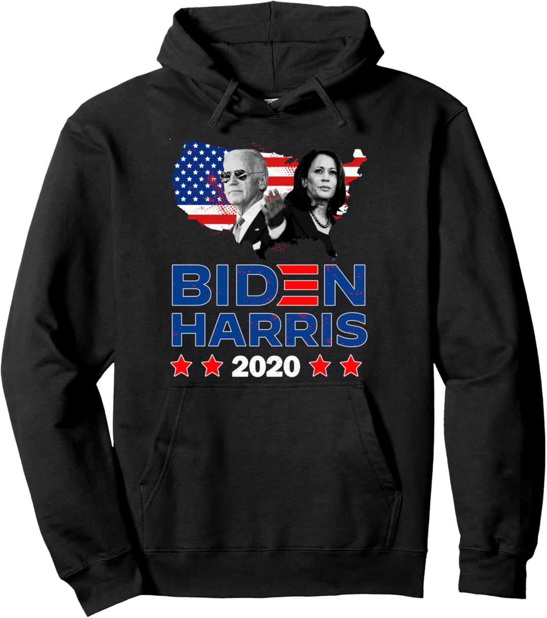 Joe Biden & Kamala Harris 2020 Men Woman Pullover Hoodie
