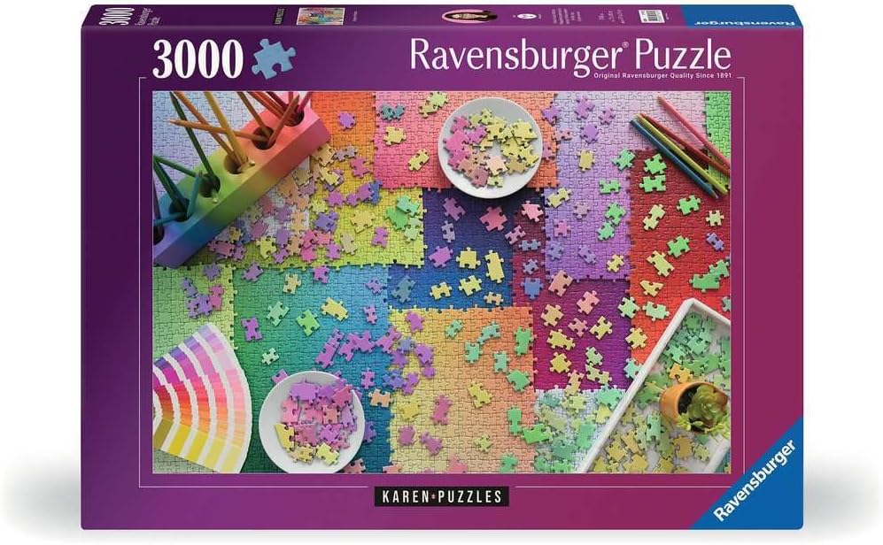 Ravensburger Puzzle 17471 Puzzles on Puzzles - 3000 Teile Puzzle für Erwachsene ab 14 Jahren