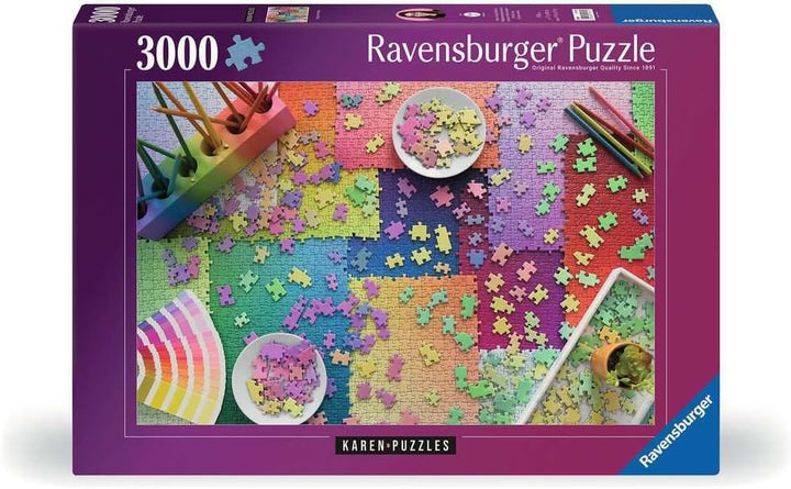 Ravensburger Puzzle 17471 Puzzles on Puzzles - 3000 Teile Puzzle für Erwachsene ab 14 Jahren