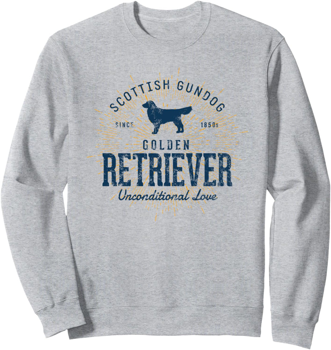 Vintage Golden Retriever Sweatshirt