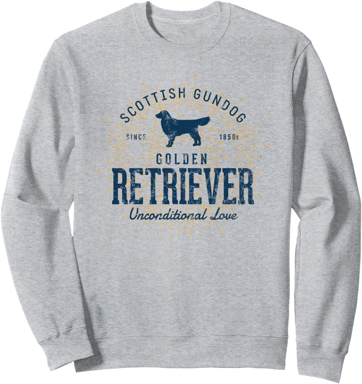 Vintage Golden Retriever Sweatshirt
