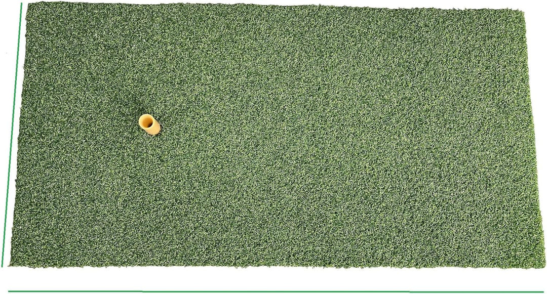 LL-Golf ® Golf Abschlagmatte 60x30 cm/Übung Training Matte/Übungsmatte inklusive Gummi Tee/ideal zum