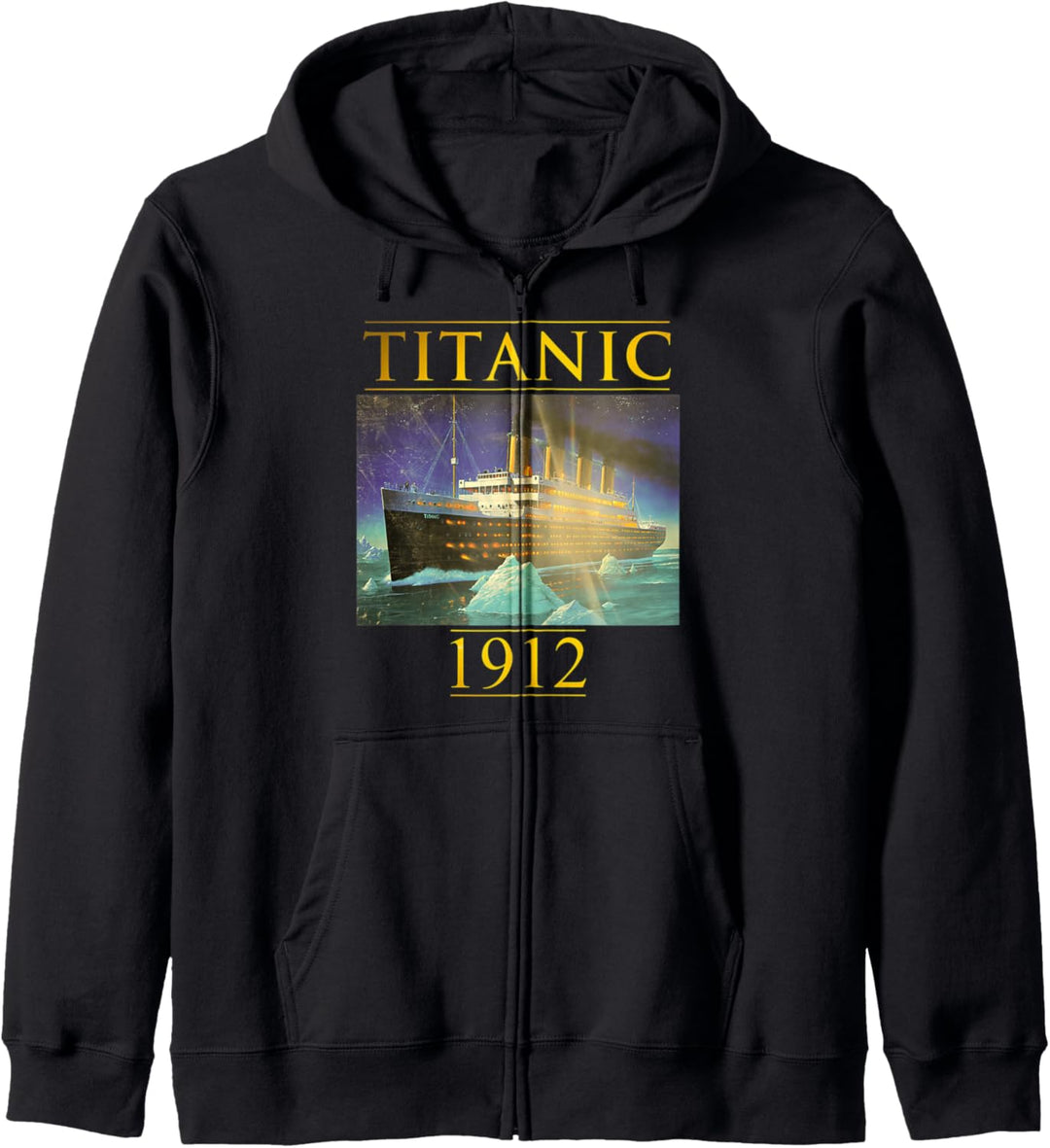 Titanic T-Shirt Segelschiff Vintage Cruis Vessel 1912 Geschenk Kapuzenjacke