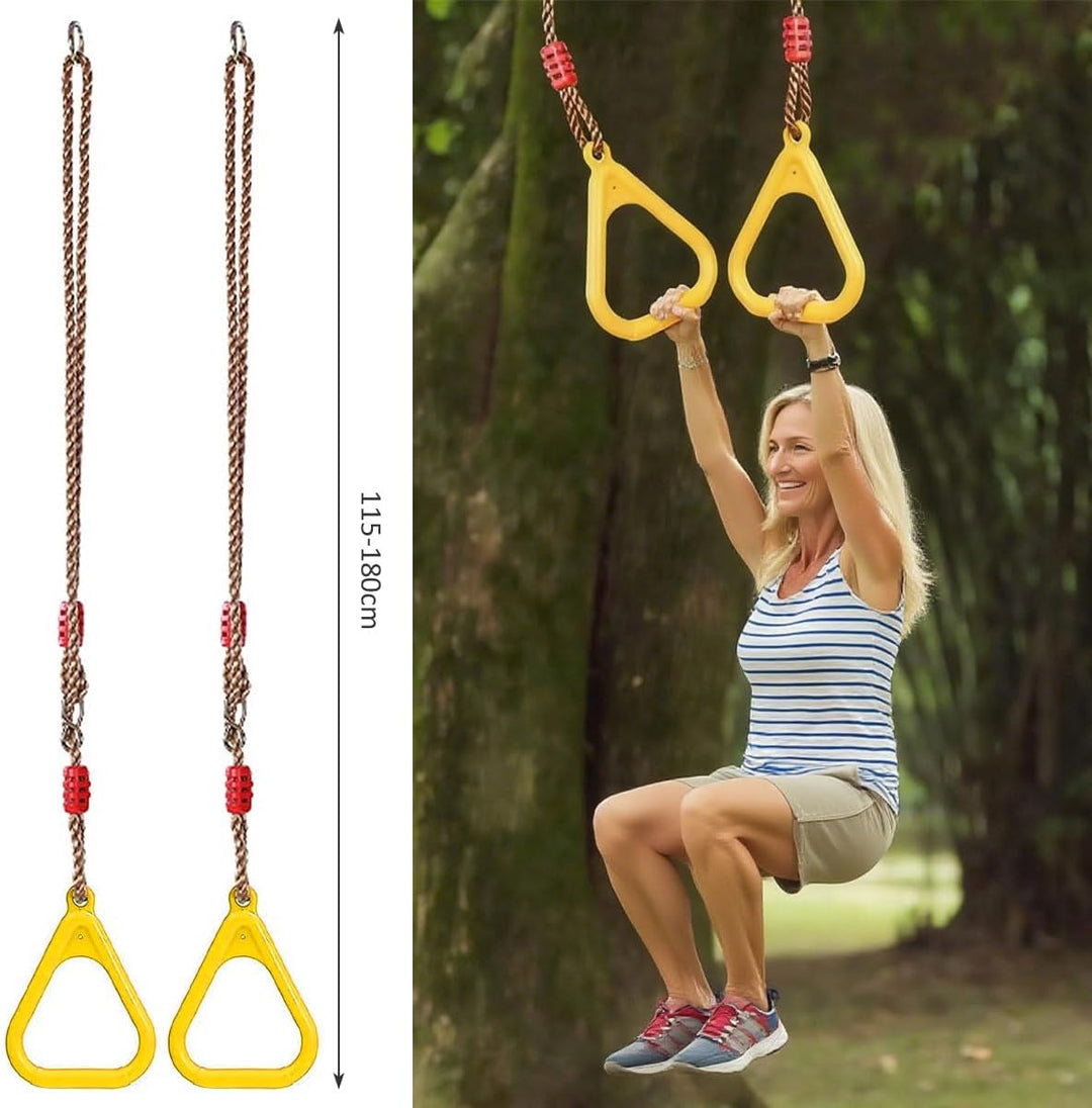 Trapez Schaukel Turnringe Kinder, Turnringe Outdoor Kinder Turn Ringe, Turnringes Schaukel Ringe für